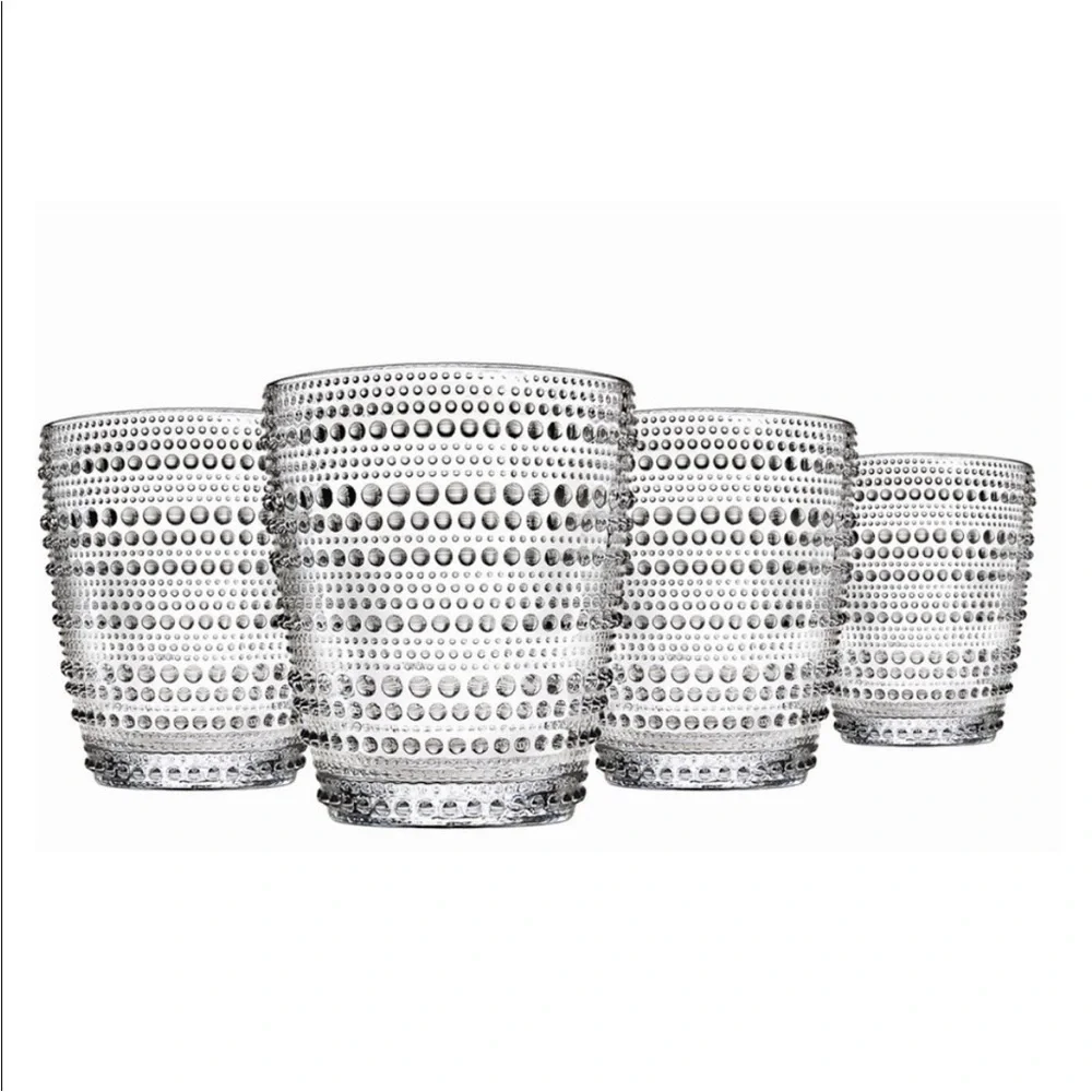 Godinger Mars Double Old Fashioned Glasses Set 4